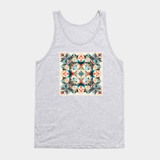 Fun Quilt Design Tank Top